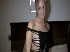 A naughty girl with blonde hair accepts my ramrod for a sensual journey in her shaved twat.